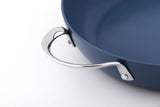 Aluminum Non-Stick Frypan, Blue, 10 1/4-in