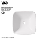 Hyacinth Matte Stone Round Vessel Bathroom Sink/Basin, Handpolished Construction, White