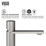 Lotus White Bathroom Sink/Basin Set with Gotham Faucet and Round Composite Vessel