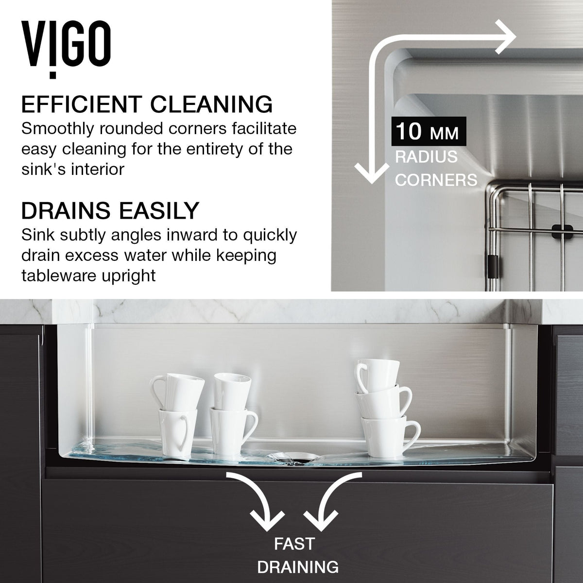 Oxford 1-Bowl Stainless Steel Apron Front Farmhouse Kitchen Sink with Accessories, 33-in