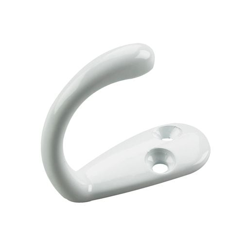 Wardrobe Hook, White, 4pk I2232