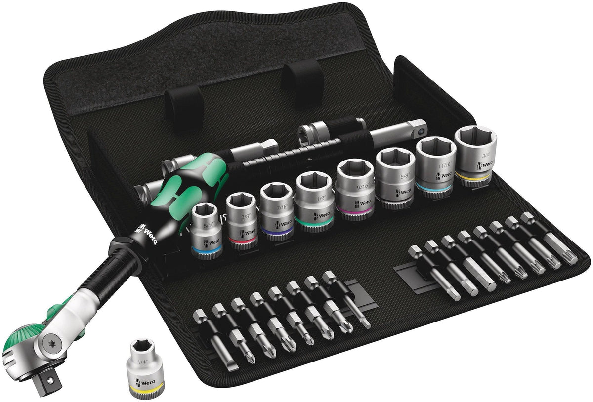 3/8-in Drive Socket Set, SAE, 29-pc