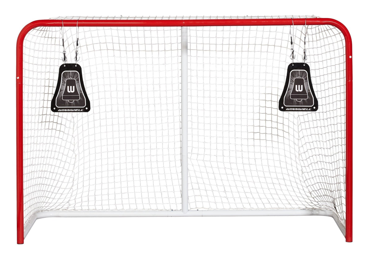 Metal Bell Ice Hockey Net Shooting Target