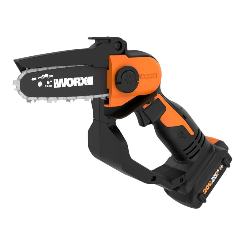 WG324 20V Power Share Cordless Pruningsaw, Battery & Charger Included, 5-in T3832