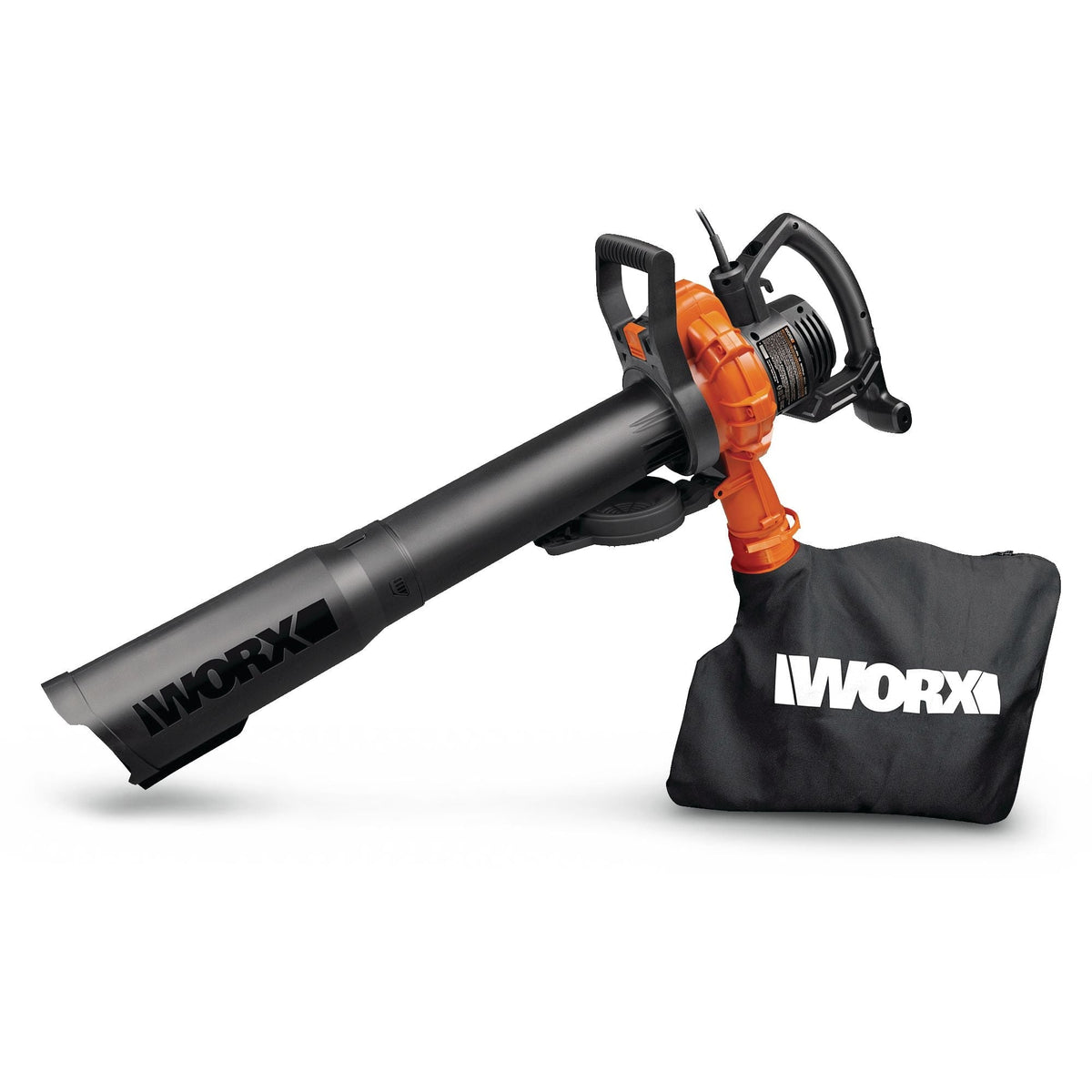 WG518 12 Amp 385CFM Electric Leaf Blower, Vacuum & Mulcher